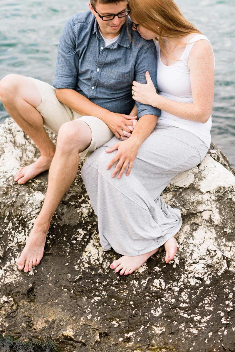 Lake Michigan Eastern Wisconsin Wedding & Engagement Photographer beach two rivers