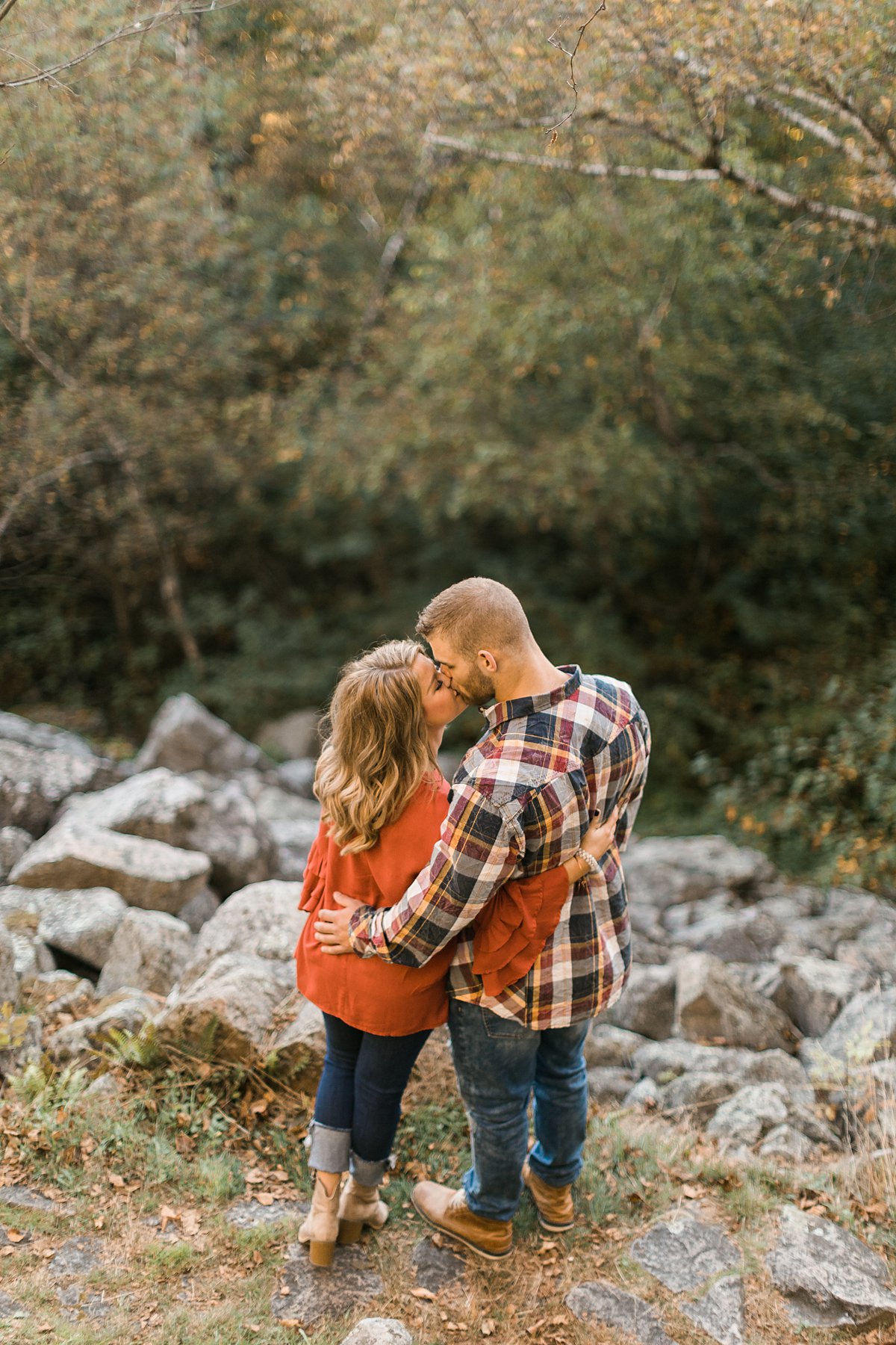 Midwest Destination Mountain Engagement Photos Central Wisconsin