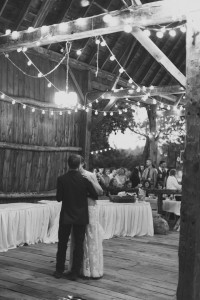 Barn Wedding Band in Wisconsin Photo