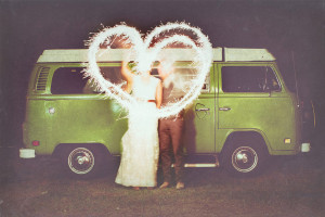Sparkler Pictures at Wedding Bride and Groom