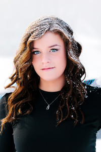 Senior Photo Snowboarding