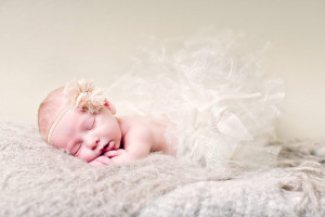 Newborn posing