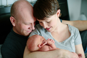 Lifestyle in home portraits photo