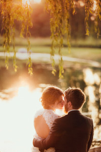 Willow Pond Wedding Photo