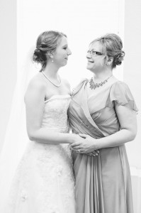 mother and bride photo