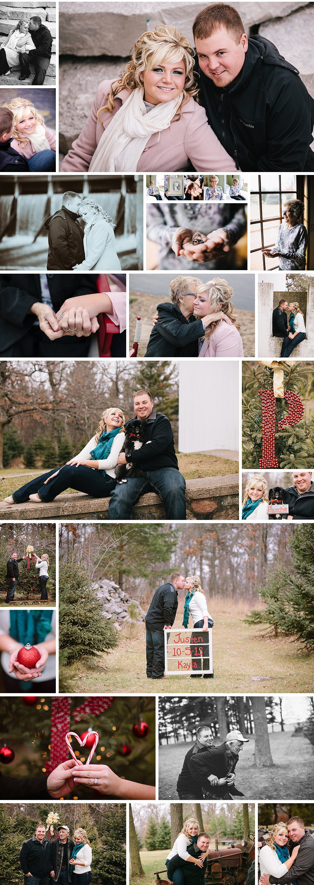 Fall Central Wisconsin Engagement Photographer