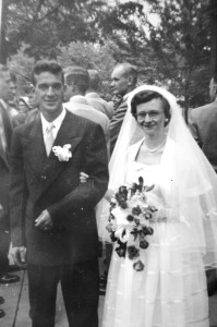 old wedding photo
