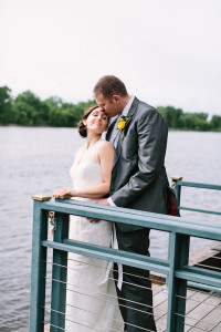 Bride and Groom wedding photos by Mississippi River Lacrosse WI