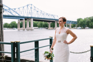 Bride and Groom wedding photos by Mississippi River Lacrosse WI