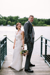 Bride and Groom wedding photos by Mississippi River Lacrosse WI