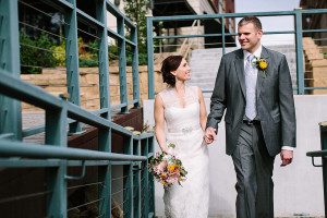 Bride and Groom wedding photos by Mississippi River Lacrosse WI