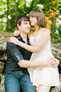 Cherokee Park Engagement Photos Colby WI