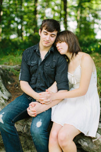 Cherokee Park Engagement Photos Colby WI