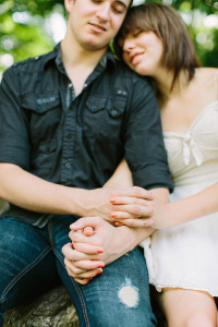 Cherokee Park Engagement Photos Colby WI