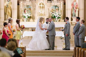St. Peter's Catholic Church Wedding Stevens Point Wi