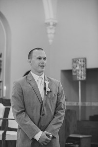 groom crying