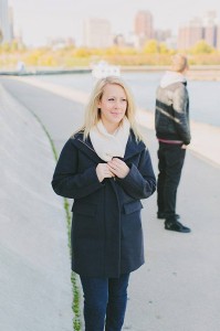 Lake Michigan Chicago Engagement Photos