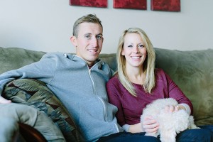 British Flag vs. American Flag engagement photos