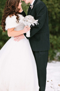 Winter Wonderland Wedding Photo