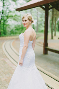Eau Claire Wedding at baseball park photos