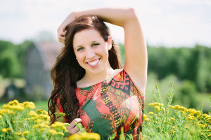 Rustic outdoor Senior photos wisconsin