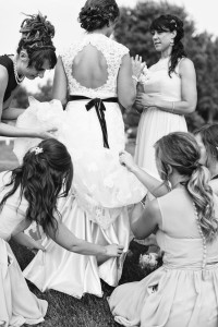 Willow Pond Wedding Photo