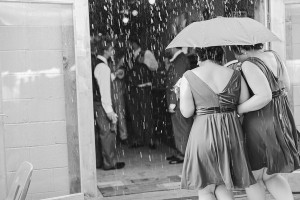 Rain at Wedding