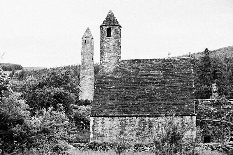 Wicklow Mountain Ireland Photos  Saint Kevin's Church 