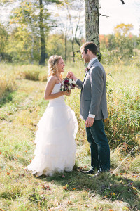 Northern Wisconsin Rustic Wedding Inspiration Photo