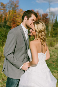 Northern Wisconsin Rustic Wedding Inspiration Photo