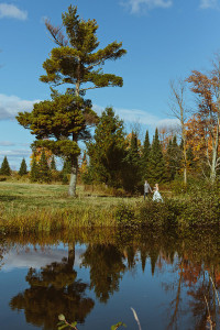 Northern Wisconsin Rustic Wedding Inspiration Photo