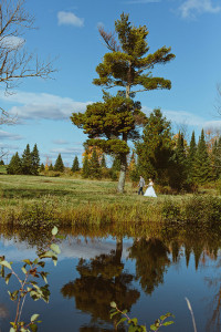 Northern Wisconsin Rustic Wedding Inspiration Photo
