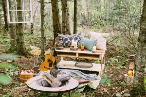Rustic Fall outdoor Wisconsin Wedding