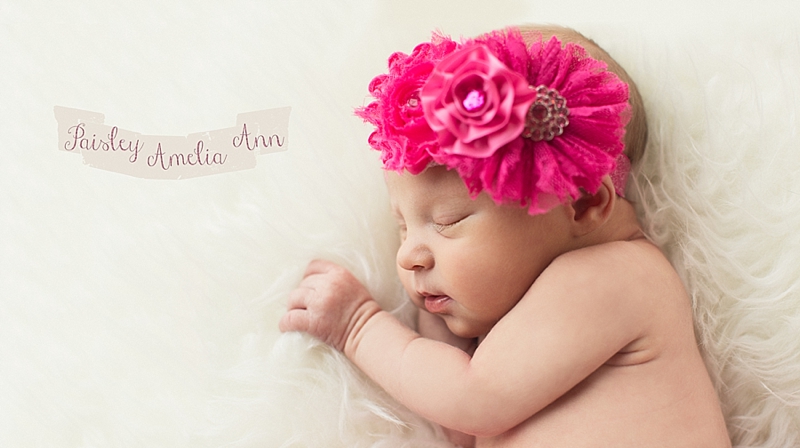 central wisconsin newborn photo