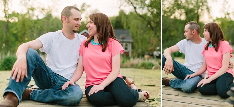 portage county engagement photographer 