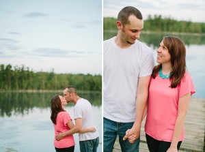 portage county engagement photographer