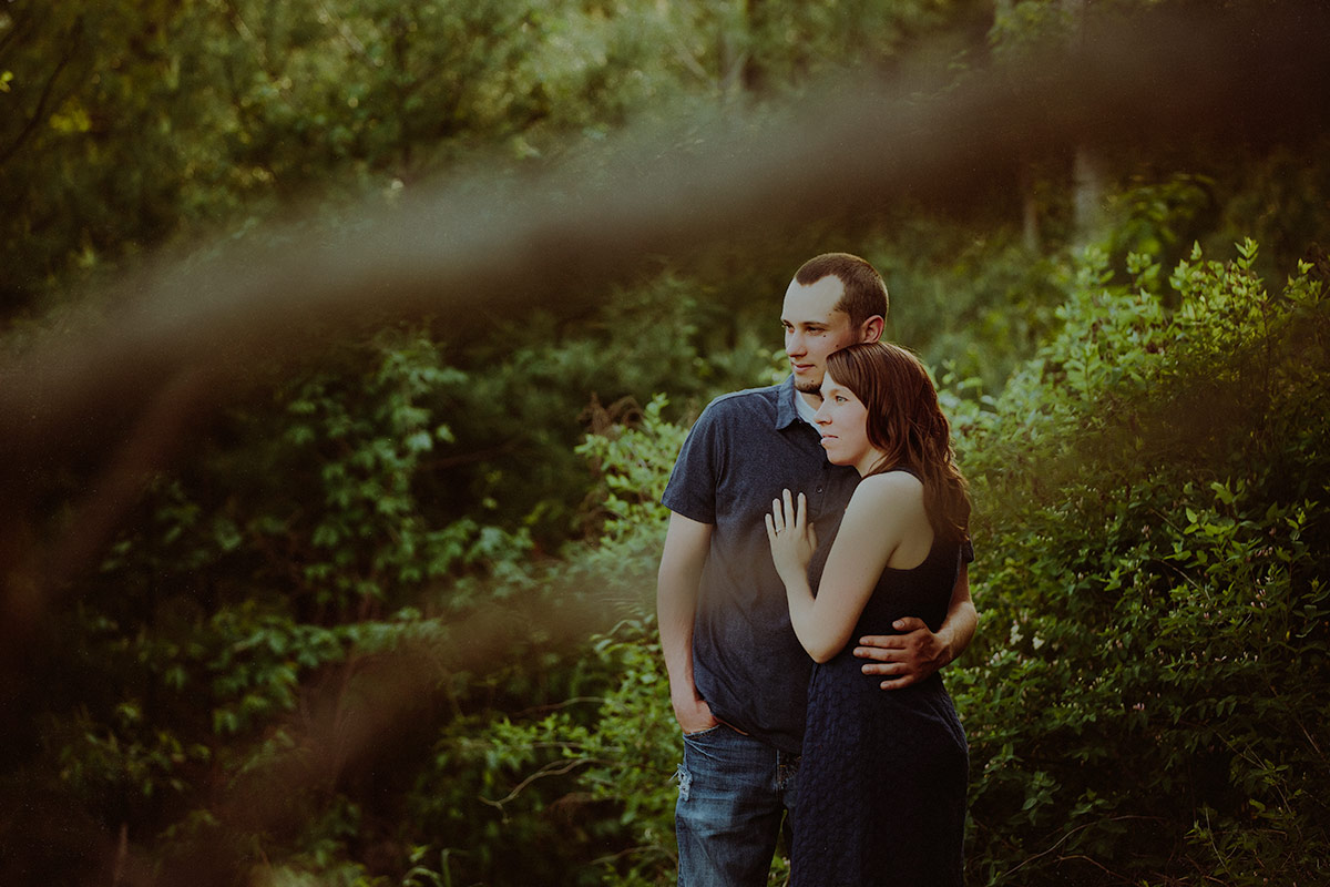 portage county engagement photographer