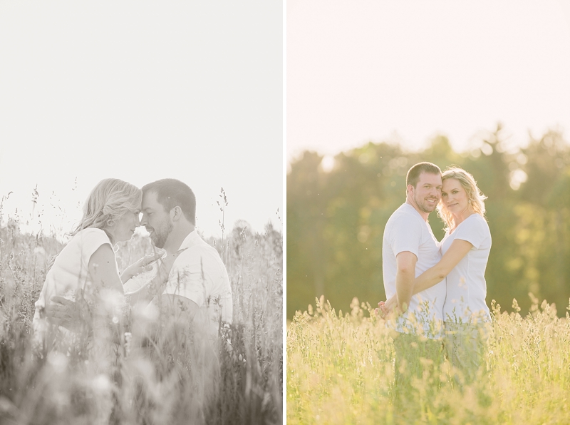 central wisconsin engagement photos at jordan park wi