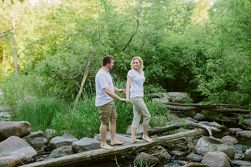 romantic engagement photos