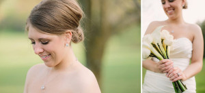 bride with long vail at wedding