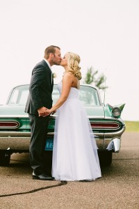 vintage cars at wedding photos