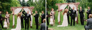Outdoor Wedding ceremony photo