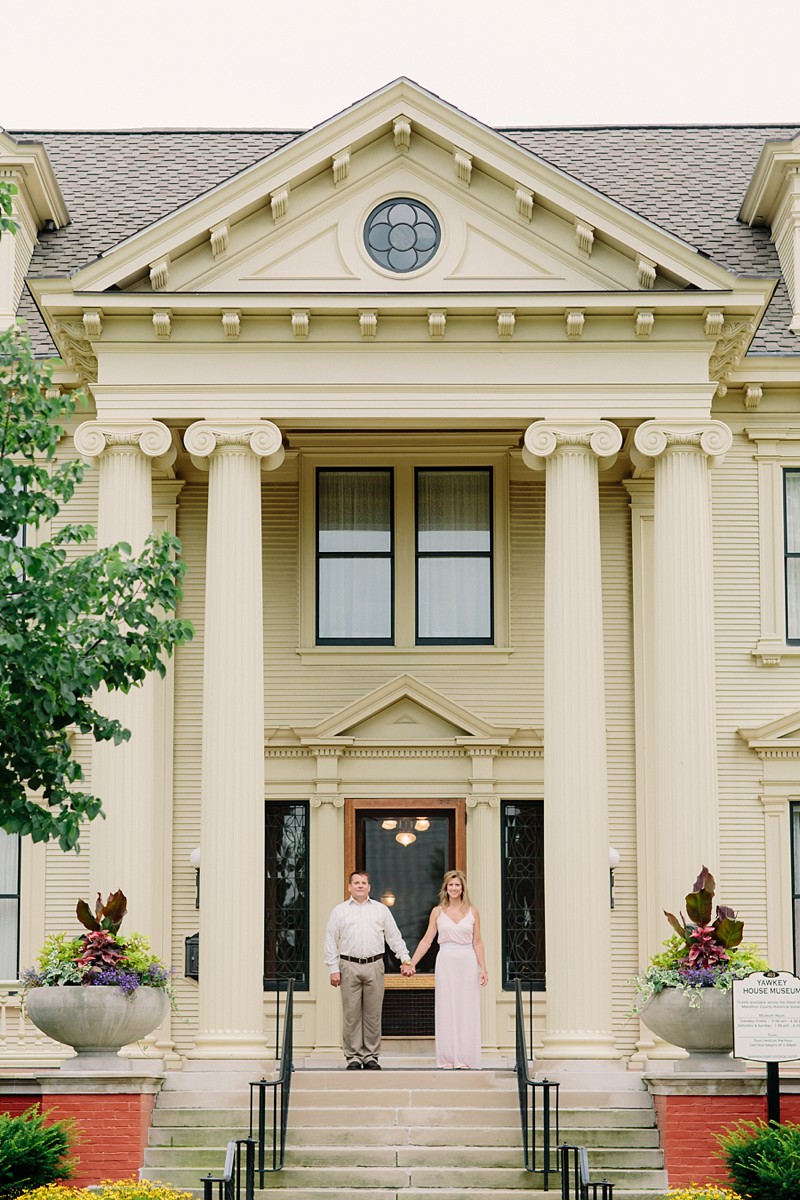 small backyard wedding