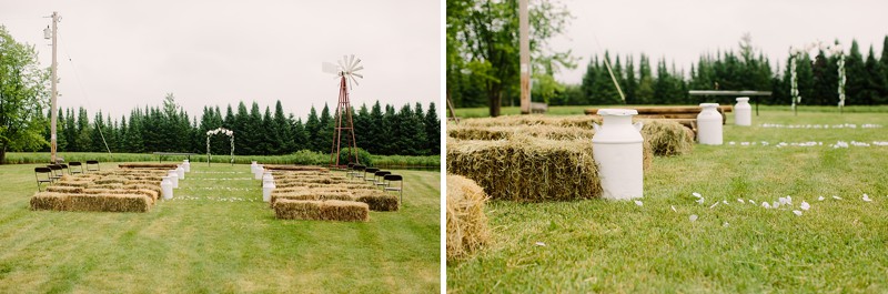 Backyard Wisconsin Wedding 