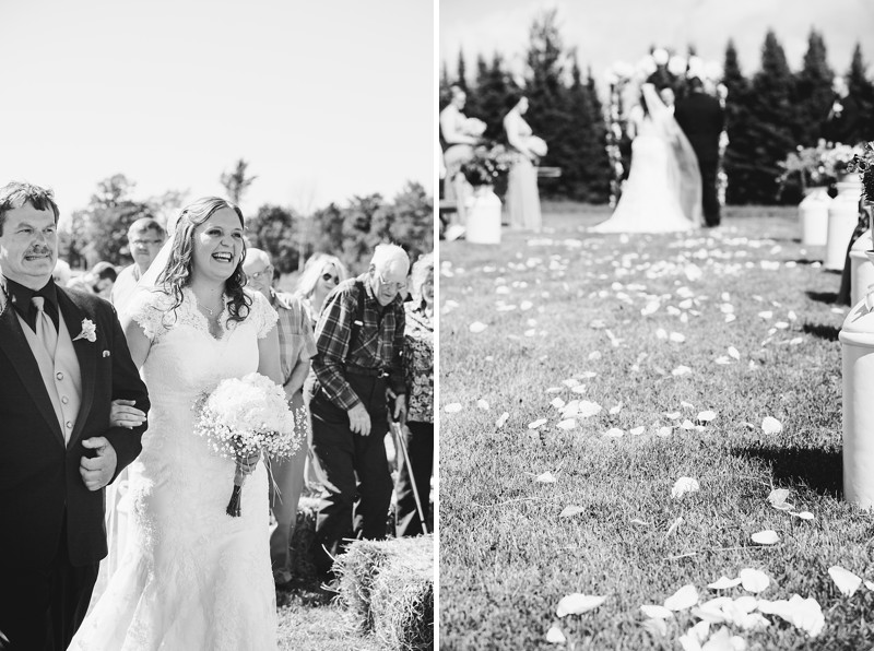 Rustic Wisconsin Wedding in the North Woods Photo