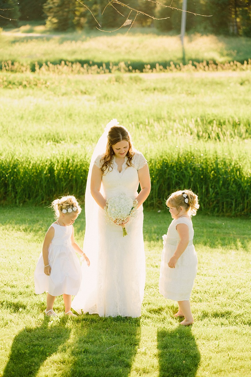 Rustic Wisconsin Wedding in the North Woods Photo