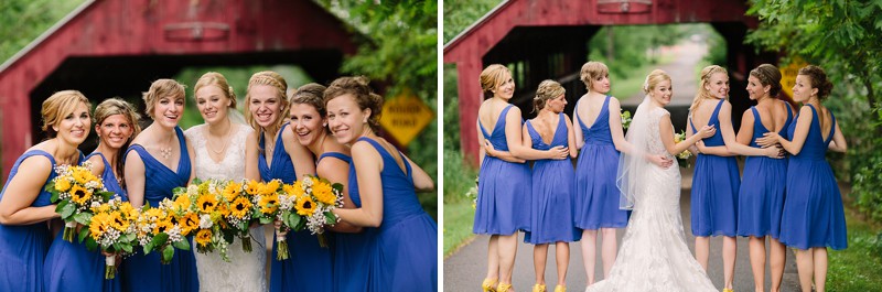 Wausau Wisconsin Wedding Photos under bridge 