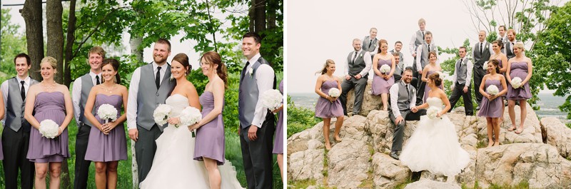 Rib Mountain Wedding Photo