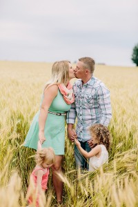 photos taken in wheat field