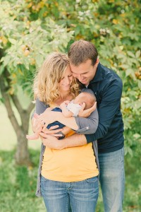 outdoor newborn photos